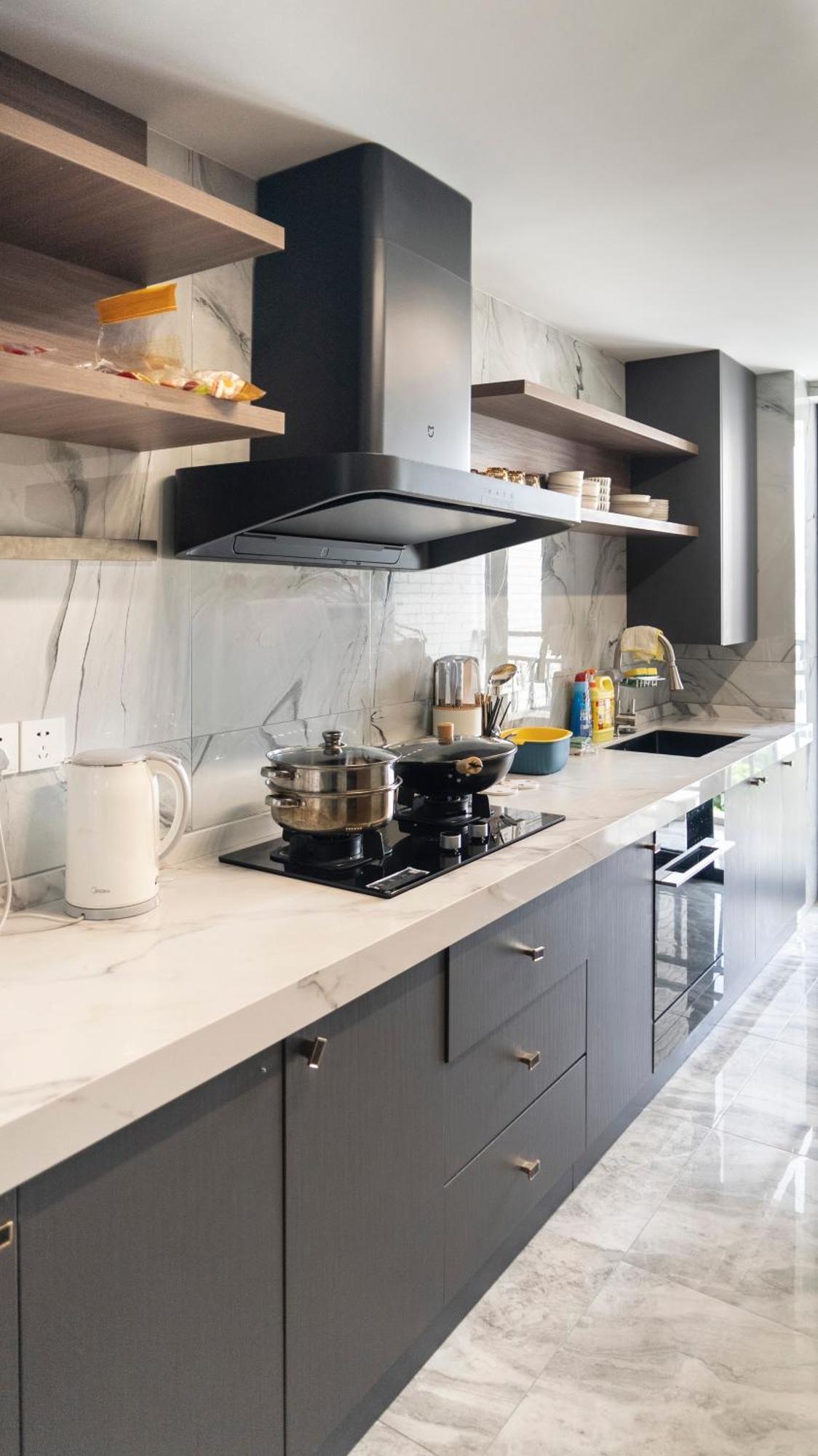 Eastern Hub - Jing'an Temple Branch Art Spacious 3-bedroom, Sunny House With 2 Balconies Appartamento