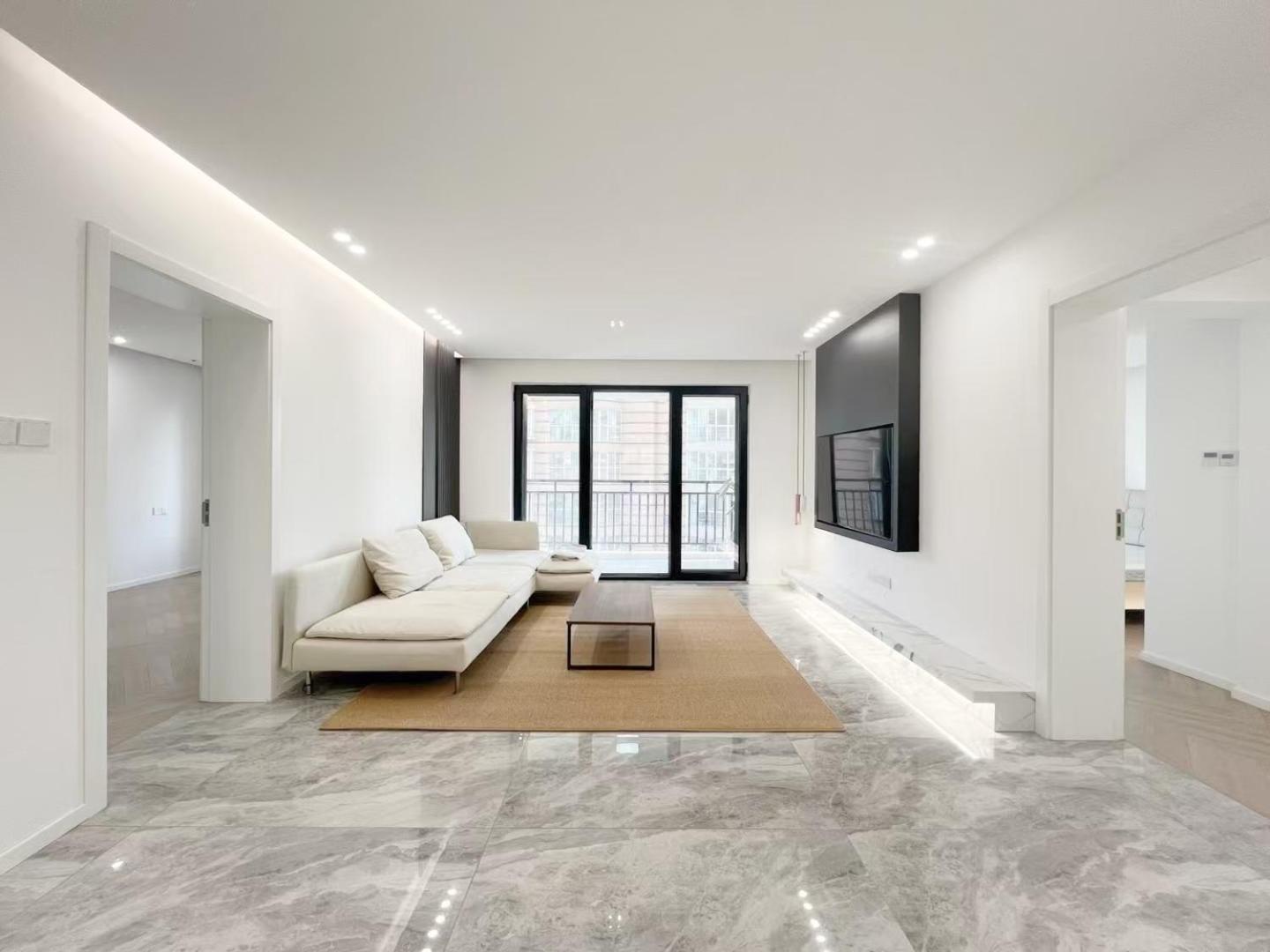 Appartamento Eastern Hub - Jing'an Temple Branch Art Spacious 3-bedroom, Sunny House With 2 Balconies *
